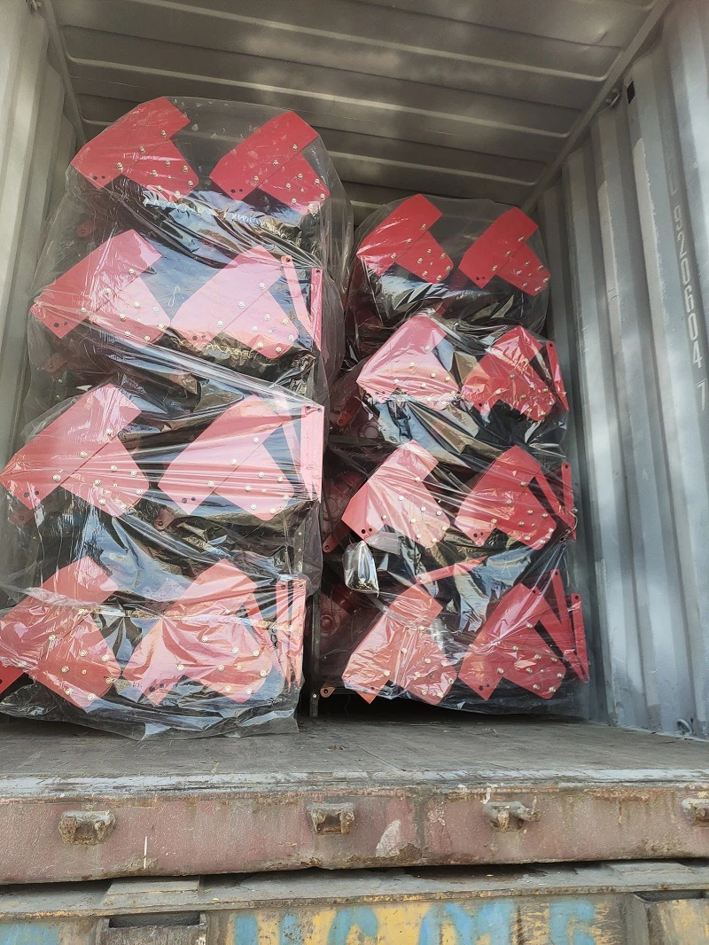 loading of tilling for tractor 